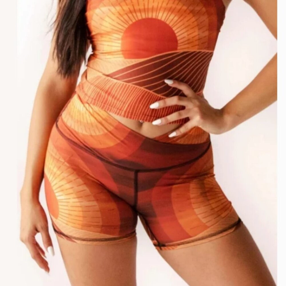 Yoga Democracy Bike Shorts